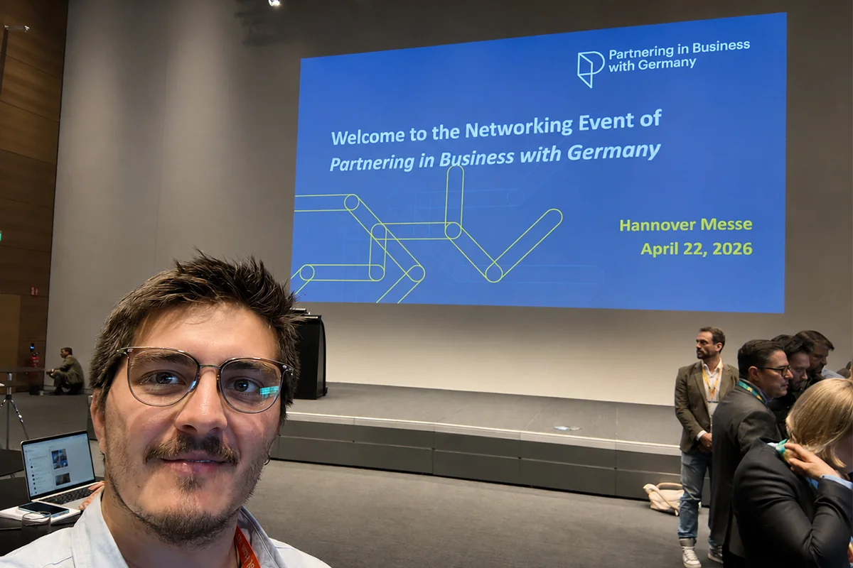 Evento de networking de Partnering in Business with Germany vinculado a Hannover Messe 2026.